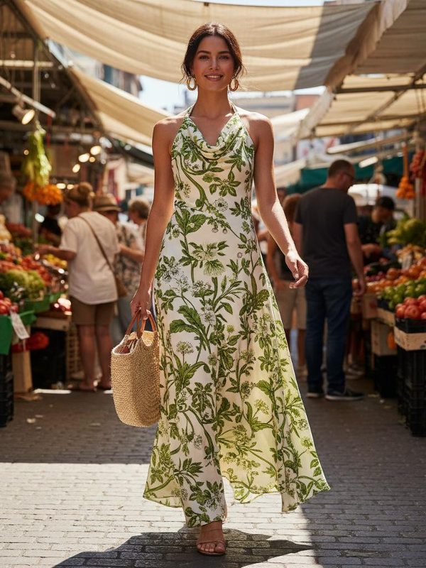 Botanical Breeze: Your Sunny Market Style