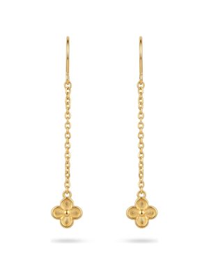 pendientes colgantes · dorado