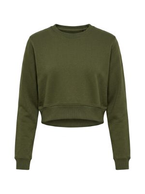 cropped sweatshirt