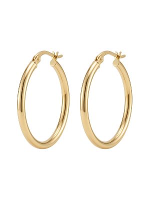 pendientes de aro · dorado