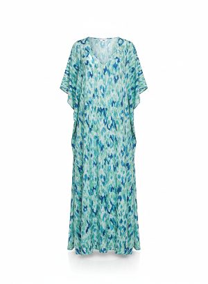 printed maxi dress