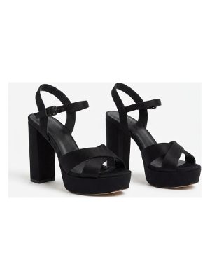 platform high heel sandals