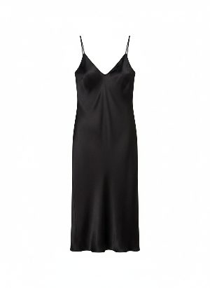 vestido lencero midi