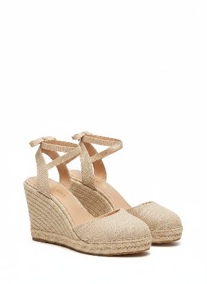sandalias de cuña tipo alpargata
