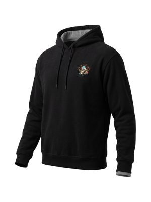 sudadera con capucha · negro