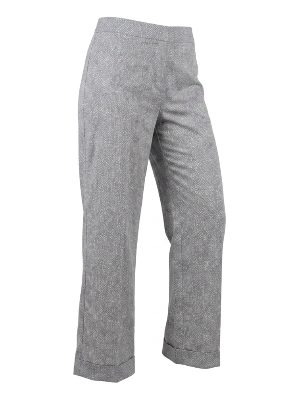 pantalones estampados · gris