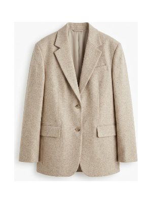 oversized wool blazer