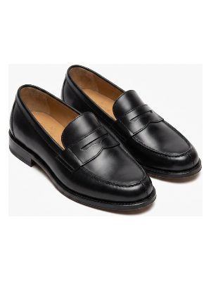 leather loafers