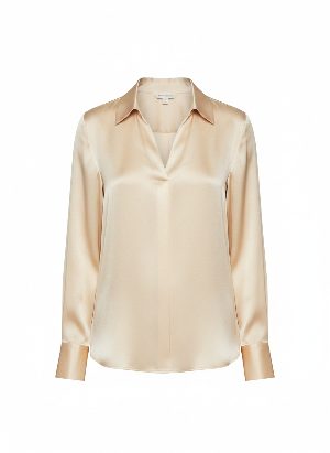 silk blouse