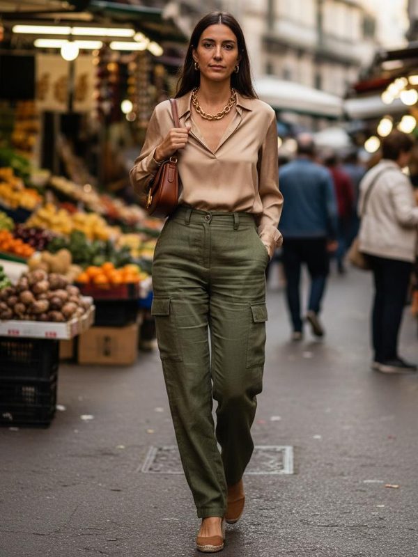 Cargo Chic: Market Style with a Sophisticated Twist