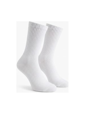 calcetines altos · blanco