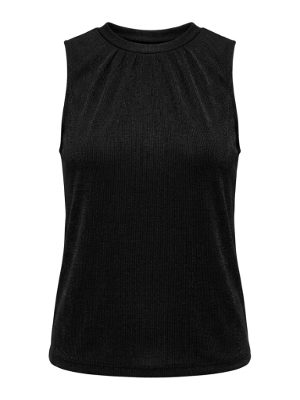 camiseta sin mangas · negro