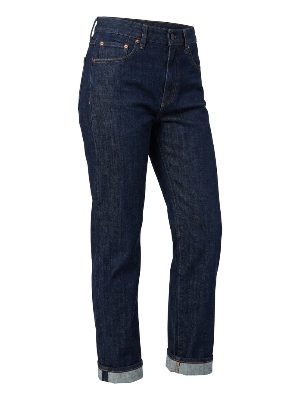 jeans rectos oscuros · azul oscuro