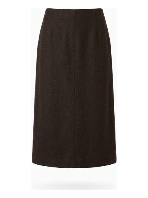 falda midi recta