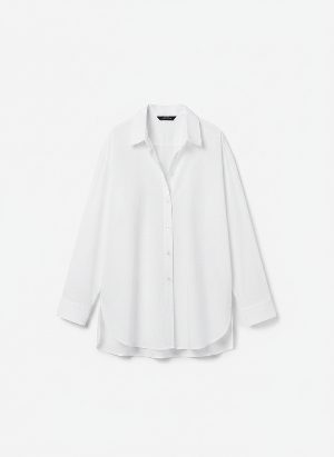 camisa holgada de botones