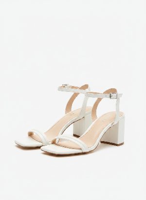 sandalias de tacón de bloque