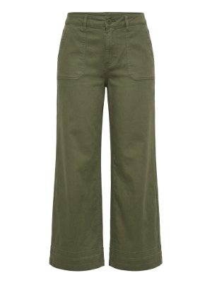 pantalones anchos · verde oliva