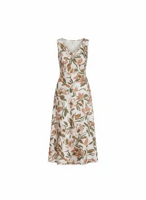 floral midi dress