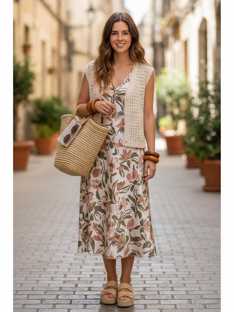 Traumhafte Frühlingslooks: So kombinierst du dein Blumenkleid in Pastell