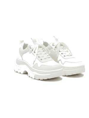 zapatillas deportivas gruesas · blanco