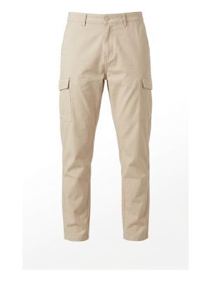 pantalón cargo · beige