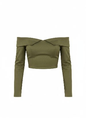 blusa de hombros descubiertos