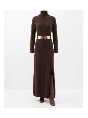 long knit dress