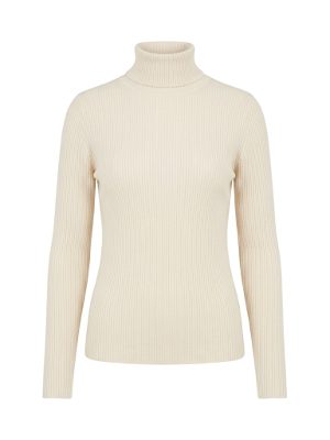 cream turtleneck sweater
