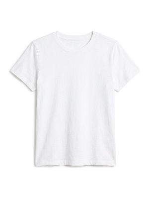 camiseta de manga corta · blanco