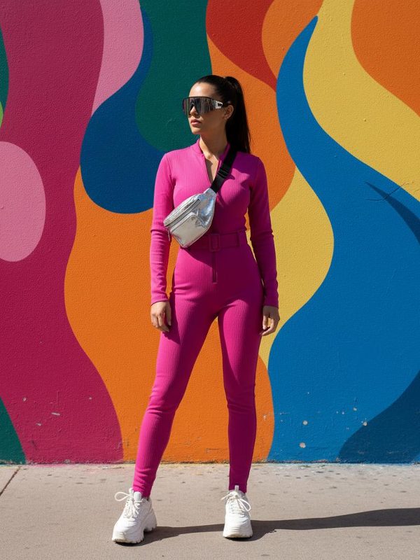 Fucsia Power en Madrid: El Mono Definitivo para el Verano