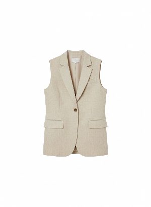 chaleco tipo blazer