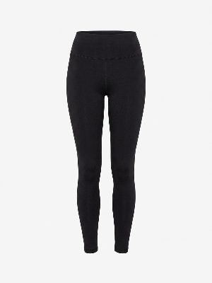 black athletic leggings