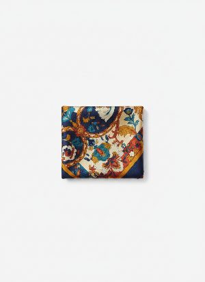 pañuelo de seda estampado
