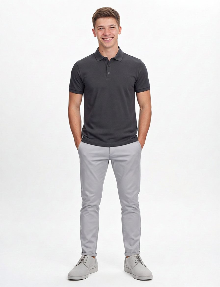 Aquí tenemos un conjunto de estilo casual que combina a la perfección un… · Outfit de Nicolas López Roman