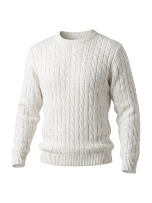 jersey de punto blanco · blanco