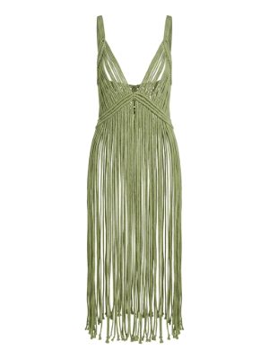 macramé tunic dress