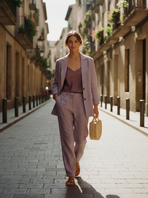 Lilac Linen: Your Go-To for Sunny City Style