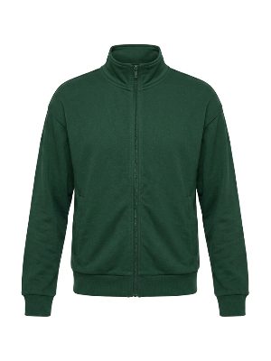 zip-up athletic jacket