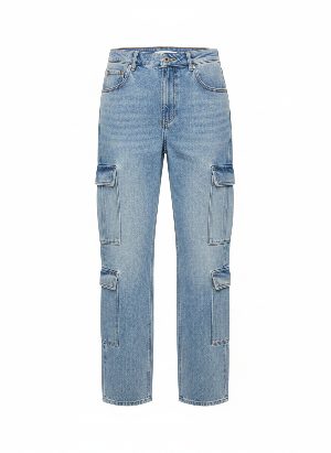 denim cargo pants