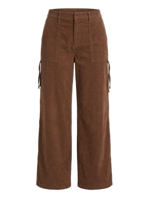 pantalones anchos · marrón