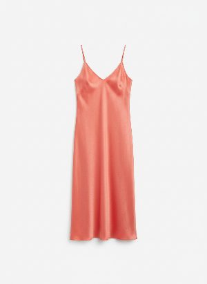 vestido midi lencero