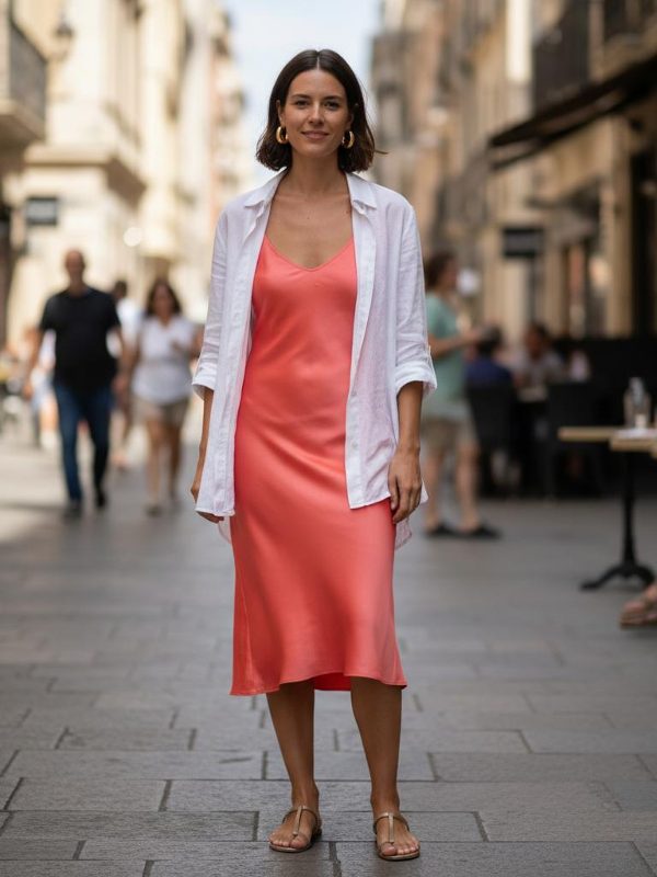 Urban Slip: Effortless Summer Chic in the City