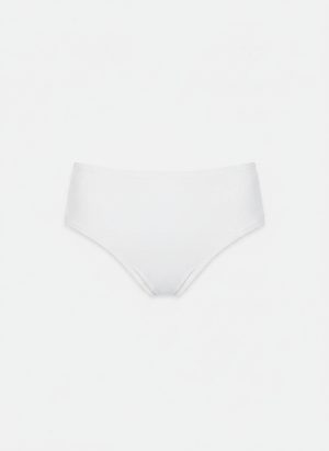 high-waisted bikini bottom