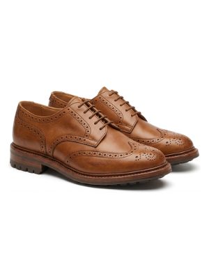 leather brogue shoes