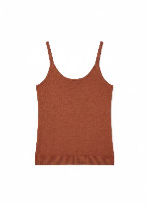 sleeveless knit top