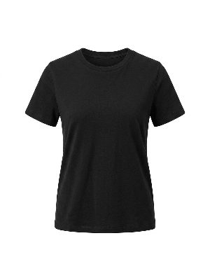 camiseta de manga corta · negro