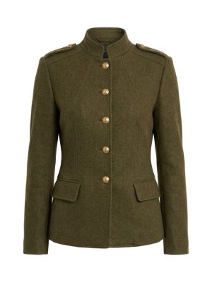 wool military jacket