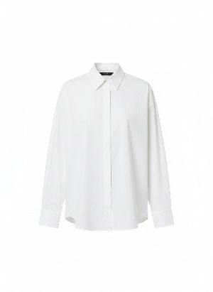 camisa de manga larga holgada