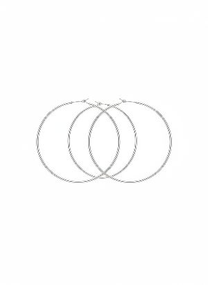 large hoop earrings