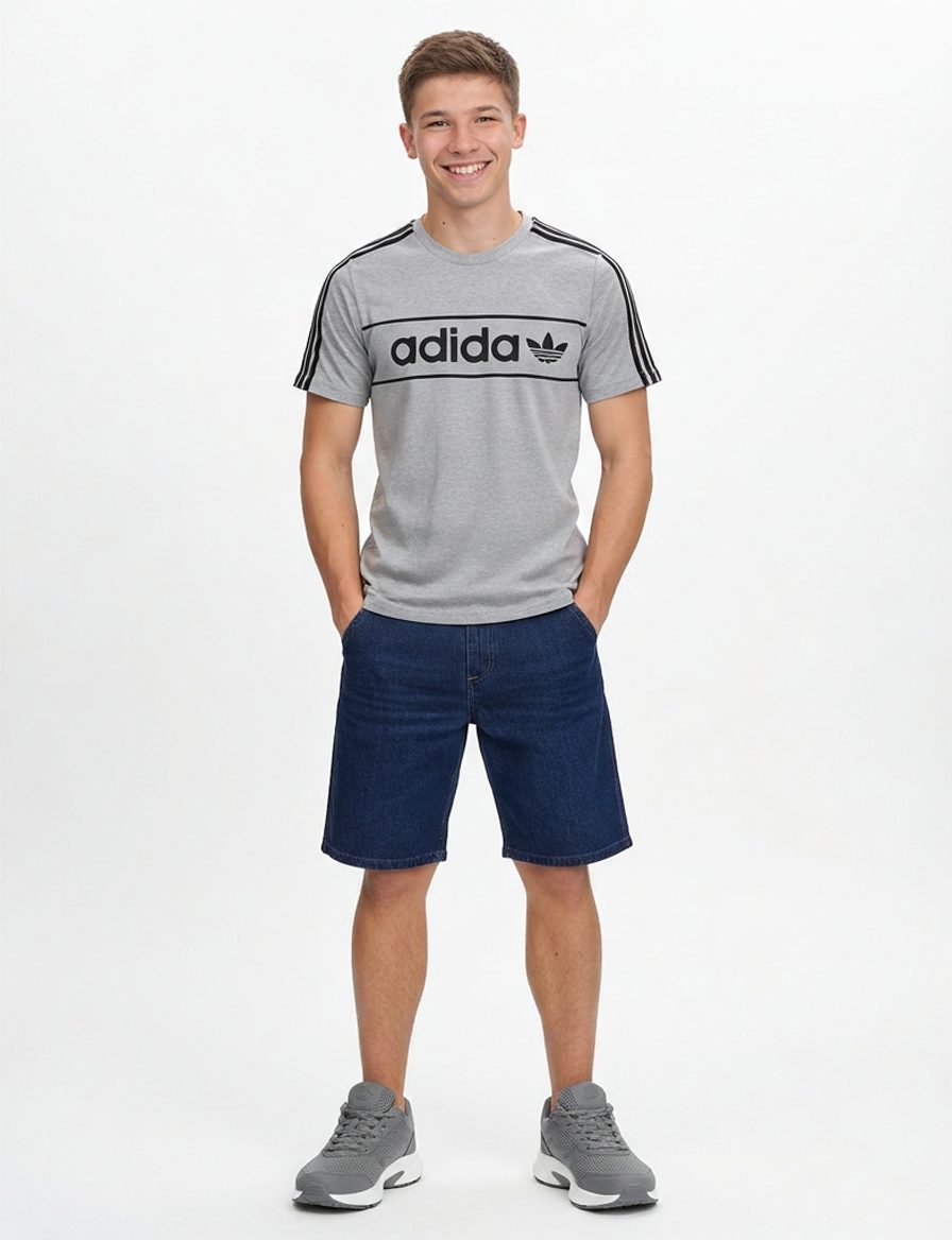 Este conjunto casual y juvenil combina perfectamente para un look relajado. · Outfit de Nicolas López Roman